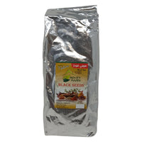 Homey Foods black seeds (Nigella Sativa) in a 5lb bulk bag, showing whole Kalonji seeds for culinary use.