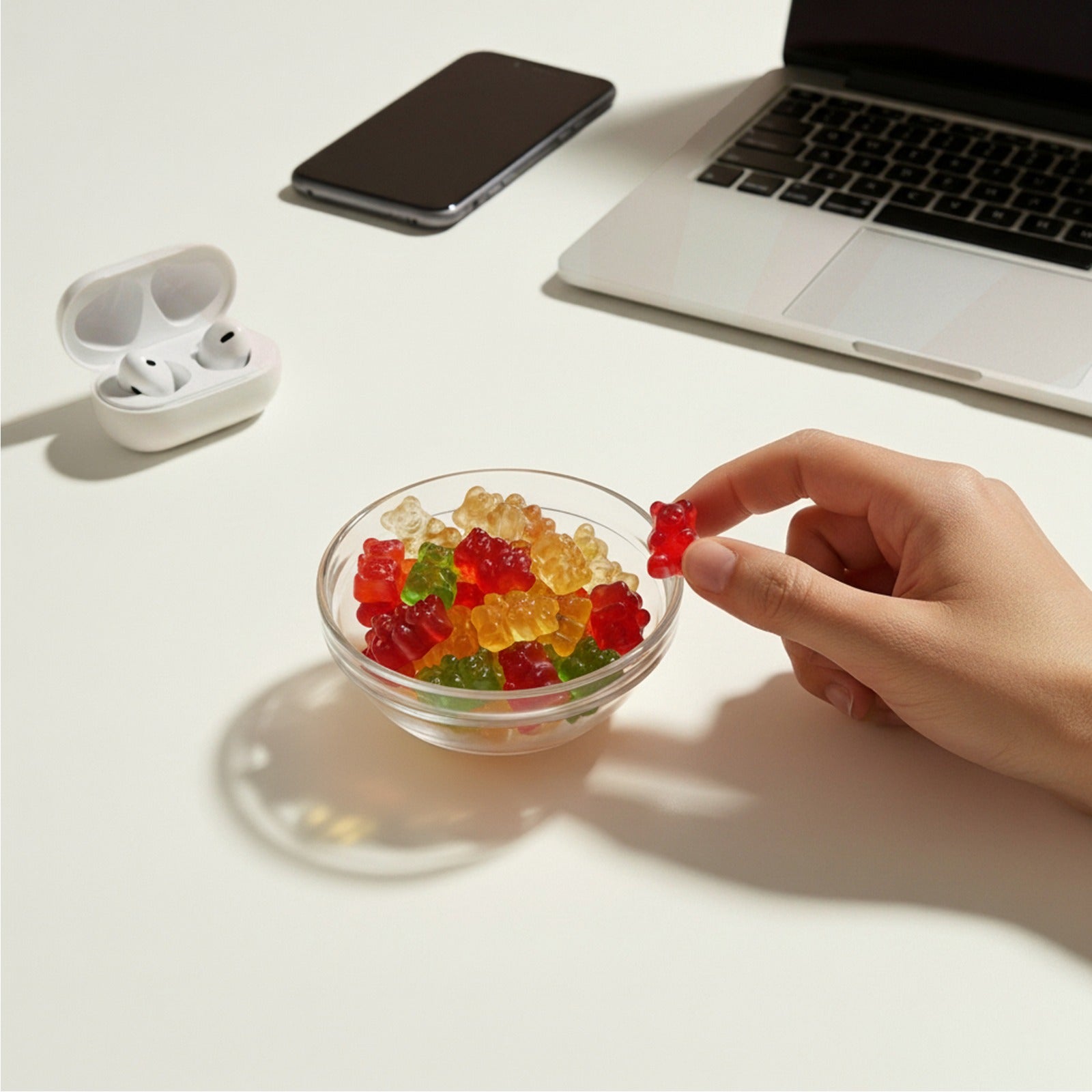 Cup candy Gummy Bear Fun fruit Bites 6oz