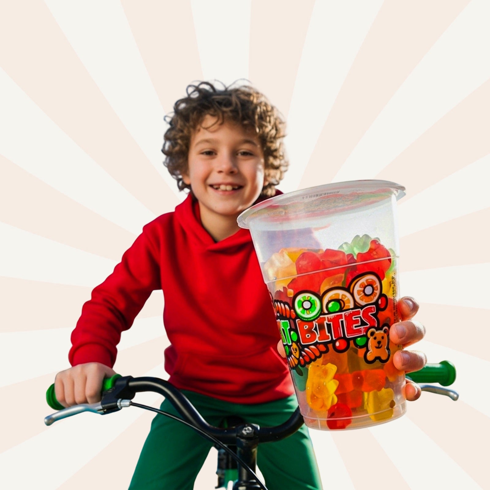 Cup candy Gummy Bear Fun fruit Bites 6oz