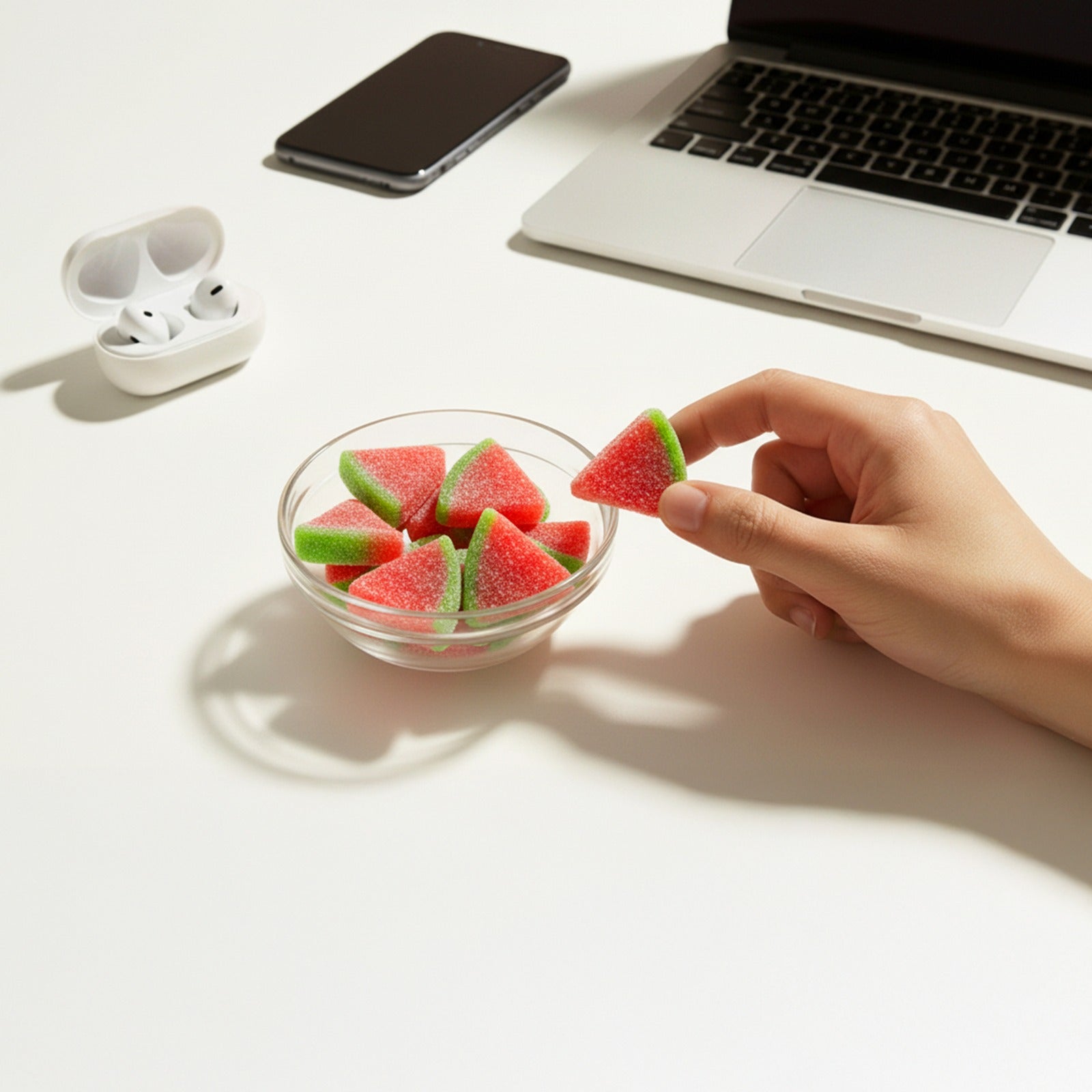 Cup candy watermelon Slice Fun fruit Bites 6oz