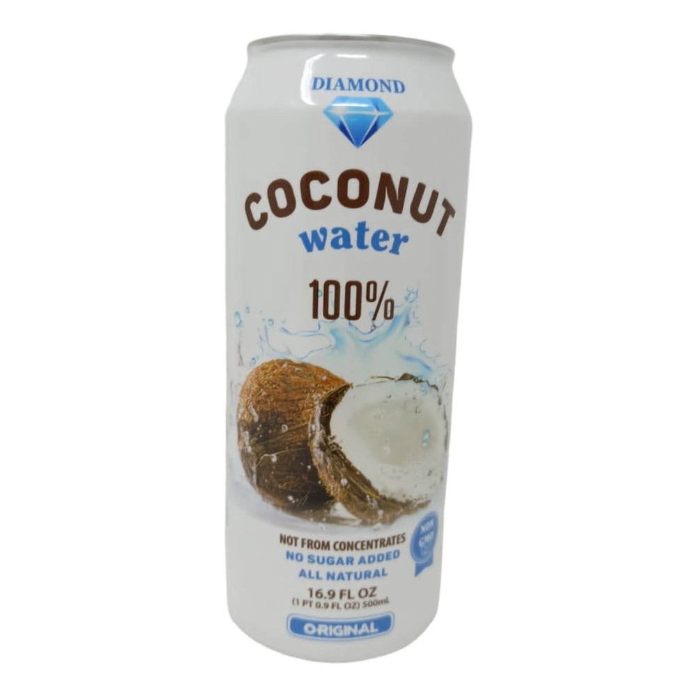 DIAMOND Coconut Water 16.9 FL OZ 100% Pure No Added Sugar for Natural Hydration - SANI-LLC