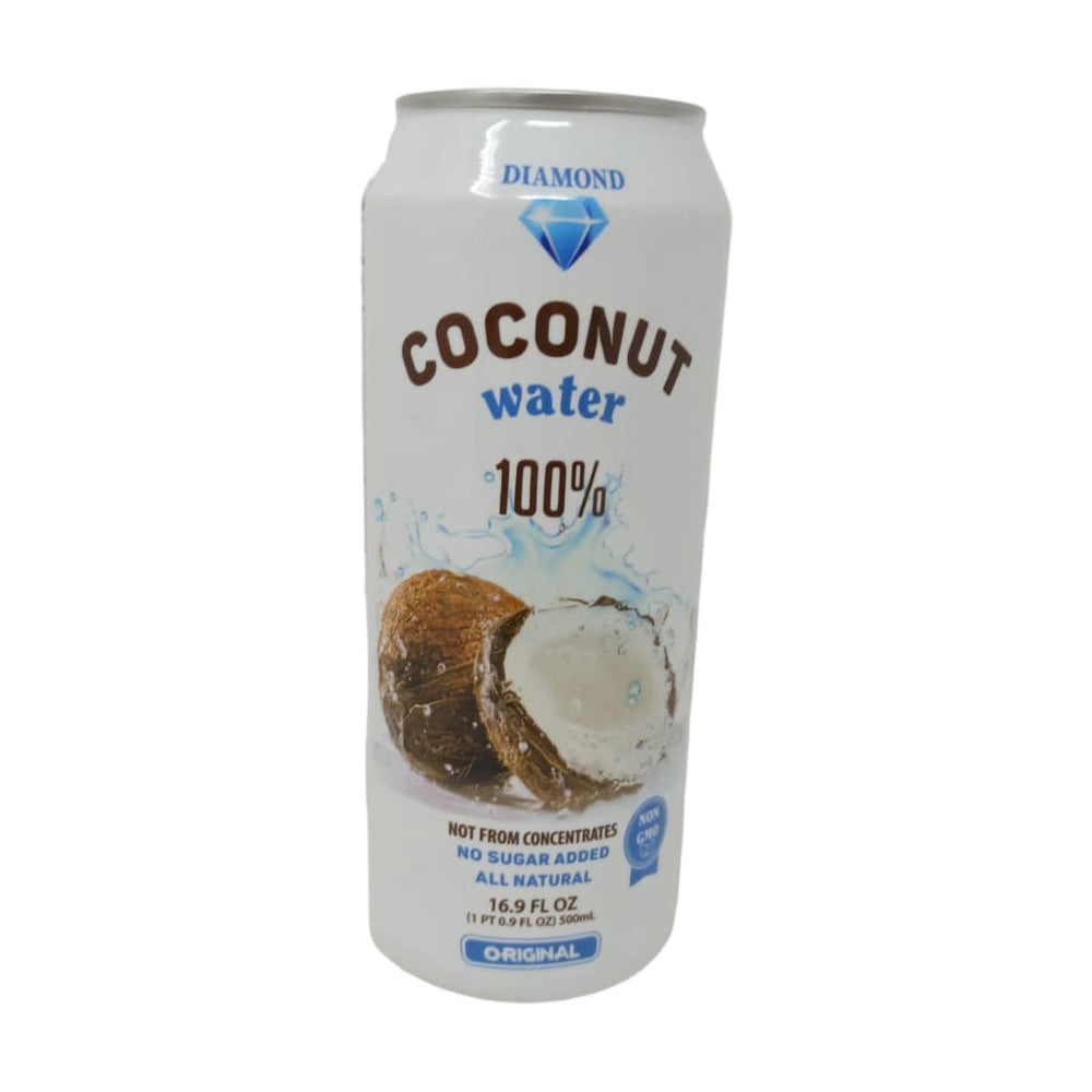 DIAMOND Coconut Water 16.9 FL OZ 100% Pure No Added Sugar for Natural Hydration - SANI-LLC