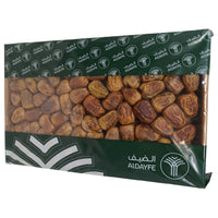 ALDAYFE Sukkary Mofatal Dates in 3kg pack, showcasing fresh, natural caramel-flavored Saudi Arabian dates with high fiber and gourmet appeal.