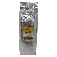 Homey Foods ground coriander spice in a 5lb bulk bag, used for seasoning in cooking and baking.