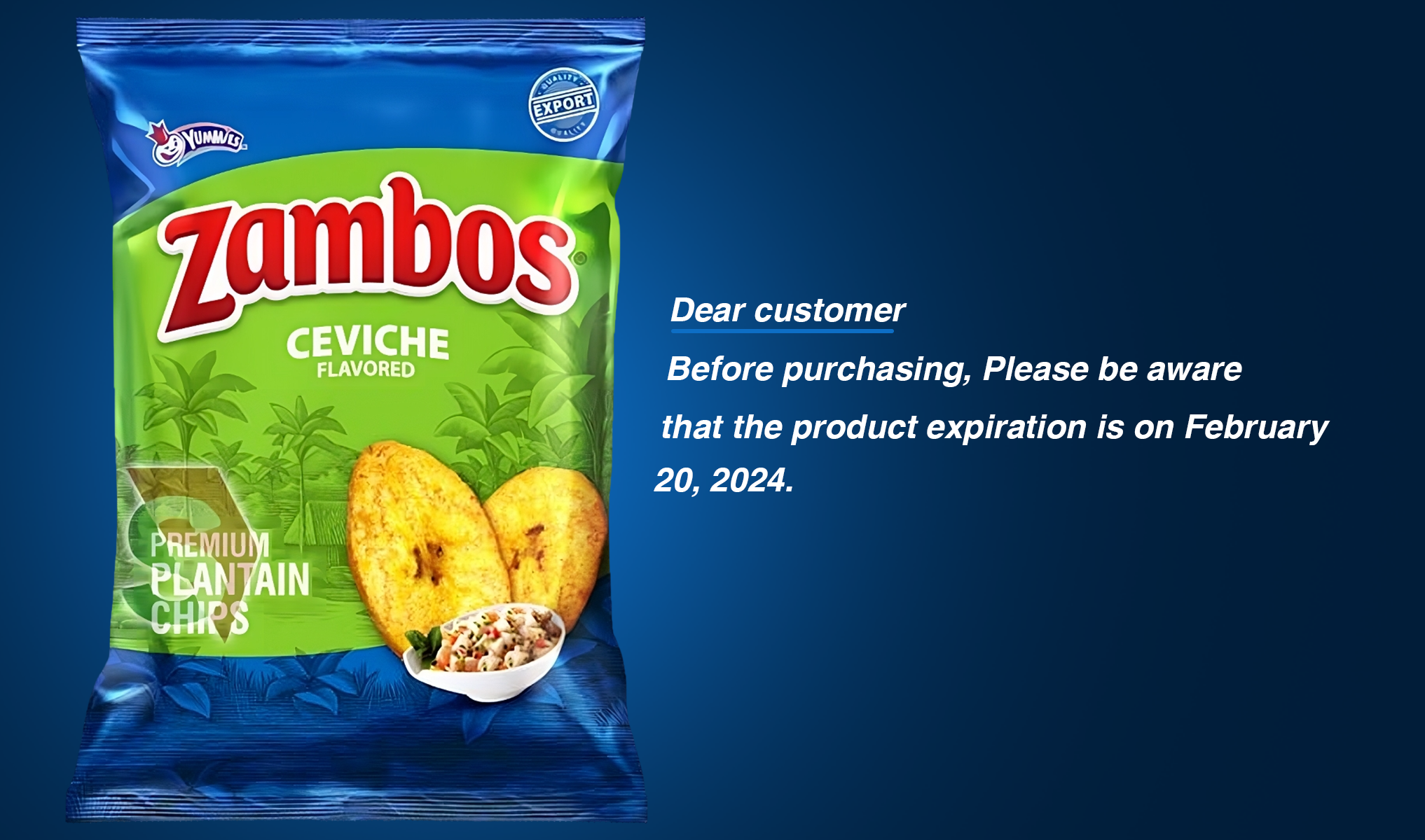Zambos Plantain Chips – Delicious Plantain Chips originals || CEVICHE Premium Plantain chips || crunchy and delicious || (5.29 oz. /150g)