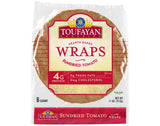 Toufayan Wraps – Sundried Tomato 6 COUNT | NET WT. 11 OZ. (312g)