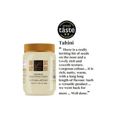 AL'ARD Premium Tahini 1Lb Creamy Texture & Single-Source Sesame Essential Paste for Hummus & Halva - SANI-LLC