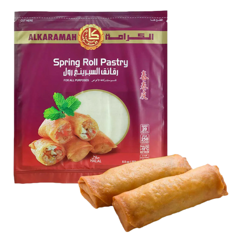 ALKARAMAH Spring Roll - Big size (250g) UPC 732542000230 - SANI-LLC