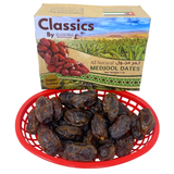 Classic medjool super jumbo 8/case ( 2 lbs ) AbuAyyash Dates from Jordan