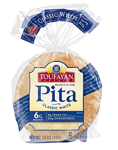 Toufayan, Pita Classic White, 12 Ounce