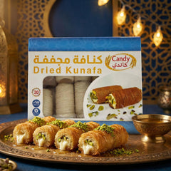 Candy Dried Kunafa Dough Rolls - 20 Piece (285g) for Authentic Pastries - SANI-LLC