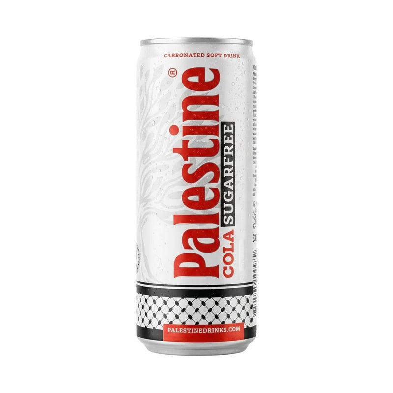 Palestine Cola Sugar Free 330ml Carbonated Soft Drink Refreshing Soda