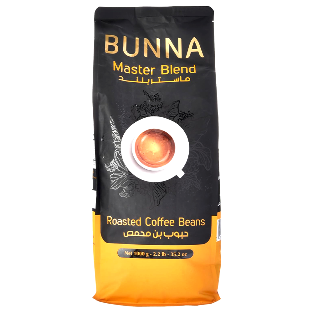 Al Khair Bunna Master Blend Roasted Coffee Beans, 1 Kg