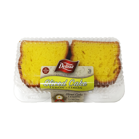 Delisia | Sliced cake | Lemon-Limon || cake decorating turntable || cake spinner | 397G | 14oz