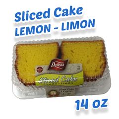 Delisia | Sliced cake | Lemon-Limon || cake decorating turntable || cake spinner | 397G | 14oz