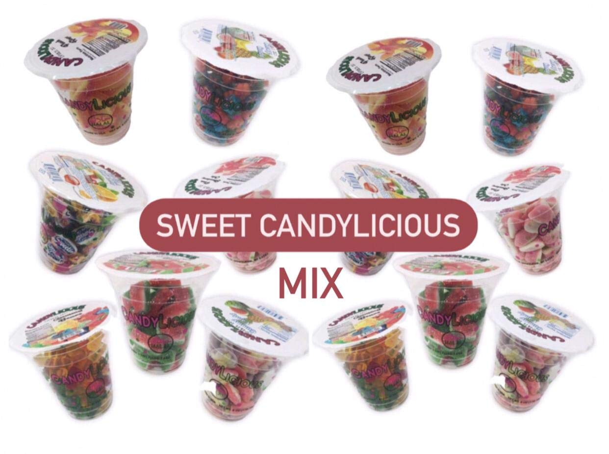 SWEET CANDYLICIOUS MIX & MATCH SEVEN YUMMIEST FLAVORS COMBO (Pack of 07)