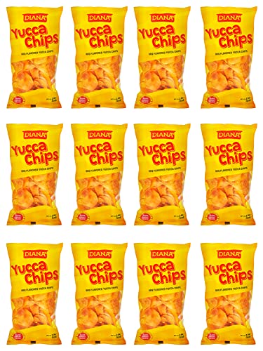 Diana|| Yucca Chips | | BBQ Flavored Yucca Chips || Crunchy Yucca chips || 2.29Oz /65g - SANI-LLC