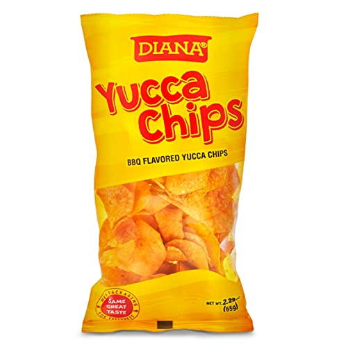 Diana|| Yucca Chips | | BBQ Flavored Yucca Chips || Crunchy Yucca chips || 2.29Oz /65g