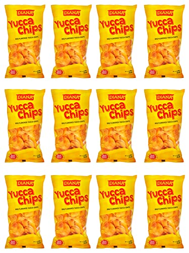 Diana|| Yucca Chips | | BBQ Flavored Yucca Chips || Crunchy Yucca chips || 2.29Oz /65g