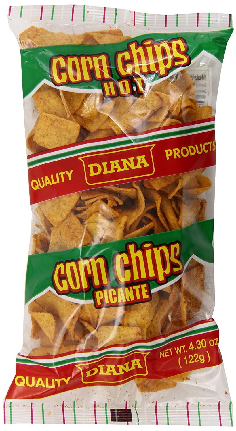 Diana Hot Corn Curls 4.50oz