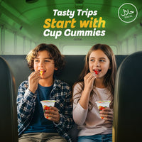 Cup Candy Gummy Candy Cola Fun Fruit Bites 6oz - SANI-LLC