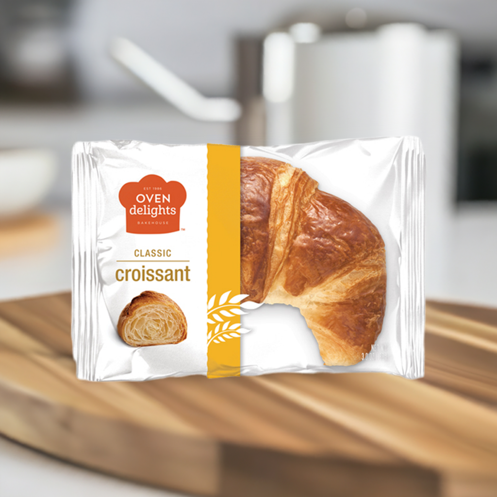 Oven Delights || Classic Croissant/Buttery/ Fresh/ yeasty that it will make your morning breakfast much more delicious || Bakehouse || 85g|| 2.9oz