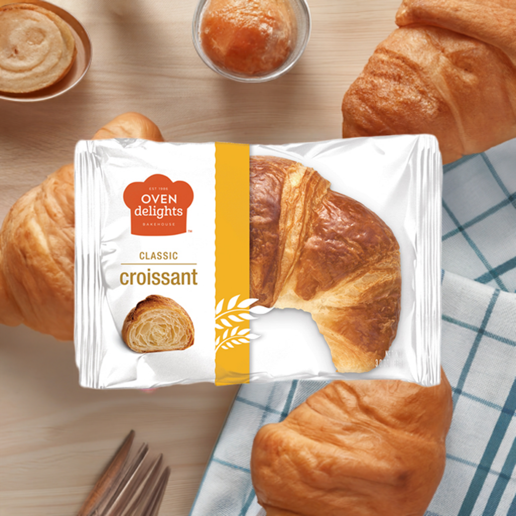 Oven Delights || Classic Croissant/Buttery/ Fresh/ yeasty that it will make your morning breakfast much more delicious || Bakehouse || 85g|| 2.9oz