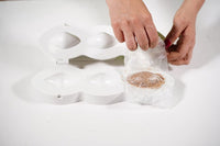 Kibbeh Express Mold Kibbeh Maker Press Manual Processor 7cm - SANI-LLC