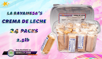 La Bayamesa Crema de Leche Coconut and Milk Candy 1.5oz - SANI-LLC