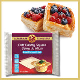 ALKARAMAH LOW FAT 15 PUFF PASTRY SQUARE 400gm