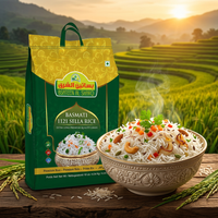Bag of Bsaten Al Sharq Basmati 1121 Sella Rice, 10 lb, featuring extra long grains and premium quality packaging.