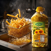 Tamara Pure Sunflower Oil 4.5L bottle, premium cooking oil ideal for frying and cooking.