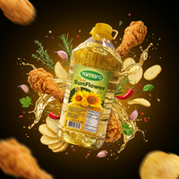 Tamara Pure Sunflower Oil 4.5L bottle, premium cooking oil for frying, with clear label and golden sunflower imagery.