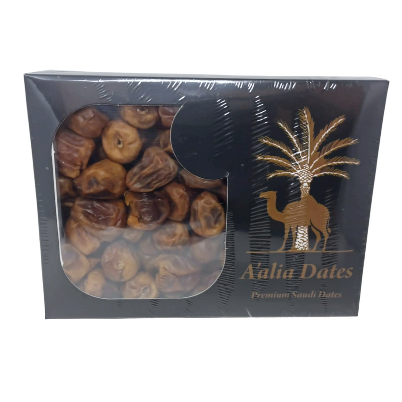 A'alia Premium Saudi Sukkary Dates - Natural, Chewy & Sweet Dried Fruit - Healthy Snack & Baking Essential (2.35 LB) - SANI-LLC