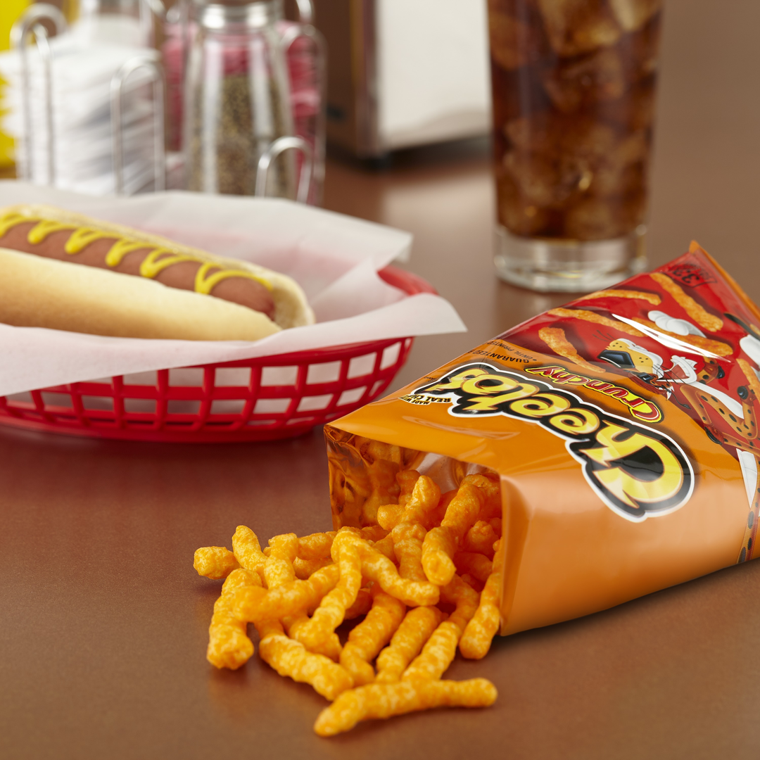 Cheetos Crunchy Cheese Flavored Snacks 2.75oz Made with Real Cheese, Guaranteed Fresh for Snacking Anytime - SANI-LLC