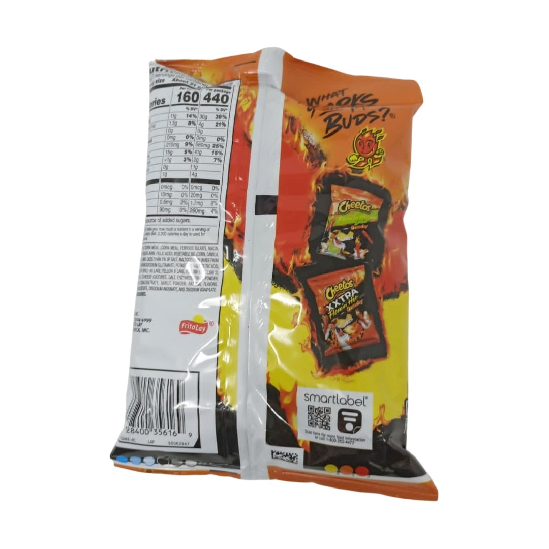 Cheetos Flamin' Hot Crunchy Snacks 2.75 oz Bag Intense Heat, Irresistible Crunch for Spicy Snacking - SANI-LLC