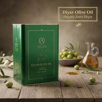Diyar Extra Virgin Olive Oil 16L (541 oz) First Cold Pressed, Low 0.3% Acidity for Gourmet Cooking & Dipping - SANI-LLC