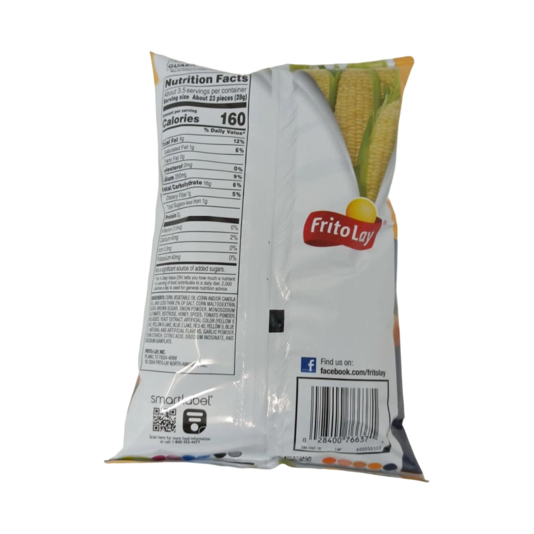 Fritos Corn Snacks 3.25 oz Flavor Twists Honey BBQ Zesty & Sweet Snacking - SANI-LLC
