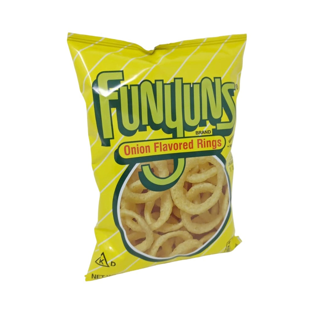 FUNYUNS Onion Flavored Rings 1.87 Oz. Crispy Texture, Zesty Flavor Snack Bag - SANI-LLC