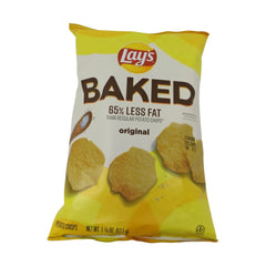 Lay's Baked Potato Crisps 1.875 oz 65% Less Fat Original Flavor Healthy Snack Option - SANI-LLC