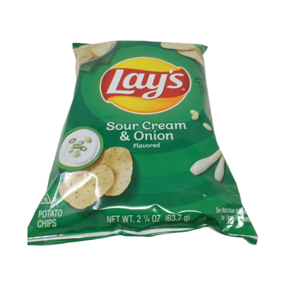 Lay's Potato Chips 2.25 oz Bag Crispy Texture, Savory Flavor for Everyday Snacking - SANI-LLC