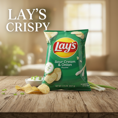 Lay's Potato Chips 2.25 oz Bag Crispy Texture, Savory Flavor for Everyday Snacking - SANI-LLC