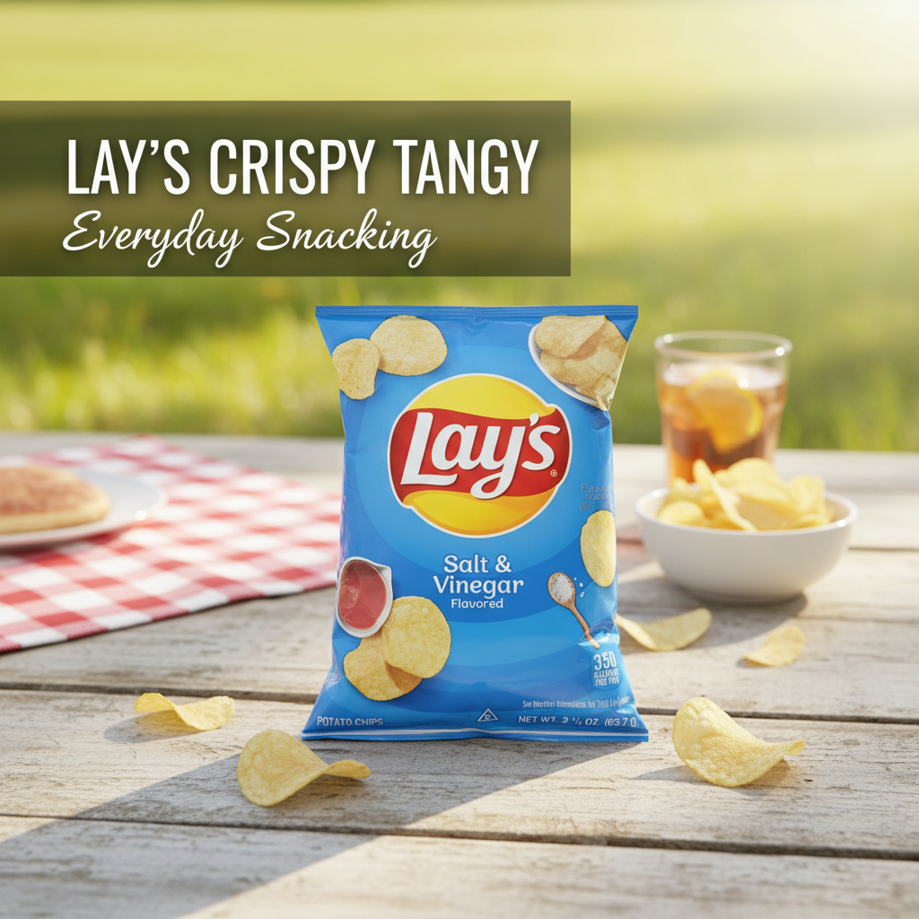 Lay's Potato Chips 2.25 oz Bag Tangy & Crispy for Everyday Snacking - SANI-LLC