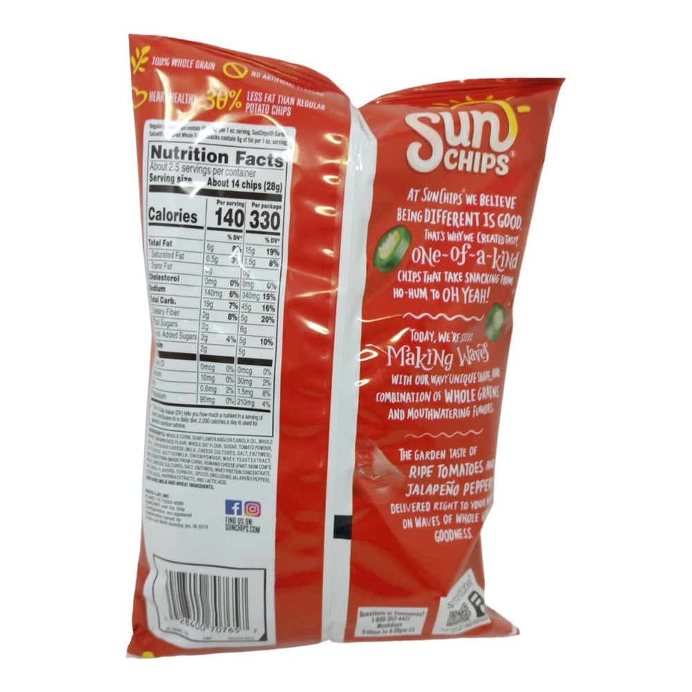 SunChips Whole Grain Chips 2.38 oz Bag, 100% Whole Grain Heart Healthy for Everyday Snacking - SANI-LLC