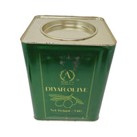 Diyar Olive Green Olives 5 KG Authentic Jordanian, Premium Quality for Snacking, Salads & Cooking - SANI-LLC