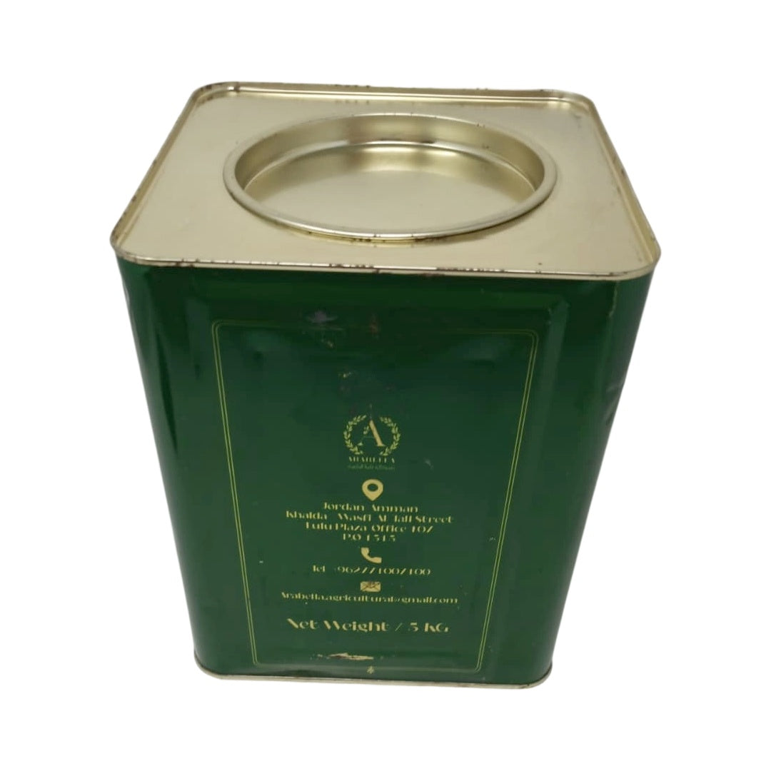 Diyar Olive Green Olives 5 KG Authentic Jordanian, Premium Quality for Snacking, Salads & Cooking - SANI-LLC