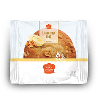 Oven Delights Banana Nut Muffins (4.6 oz) Baked with Ripe Bananas & Topped with Walnuts - SANI-LLC