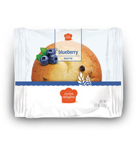 Oven Delights Blueberry Muffins (4 oz) Bursting with Real Blueberries - SANI-LLC