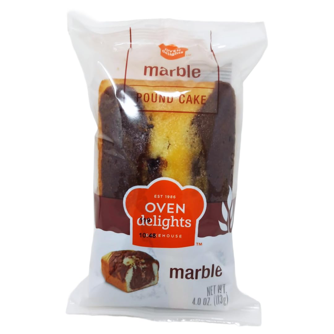 Oven Delights Marble Pound Cake 4oz - SANI-LLC