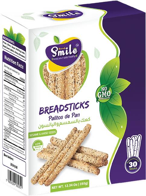 Smile breadsticks Anise seeds 350g